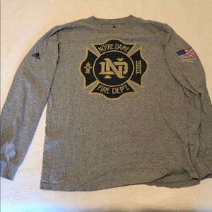 Notre Dame Fire Department Long Sleeve Shirt